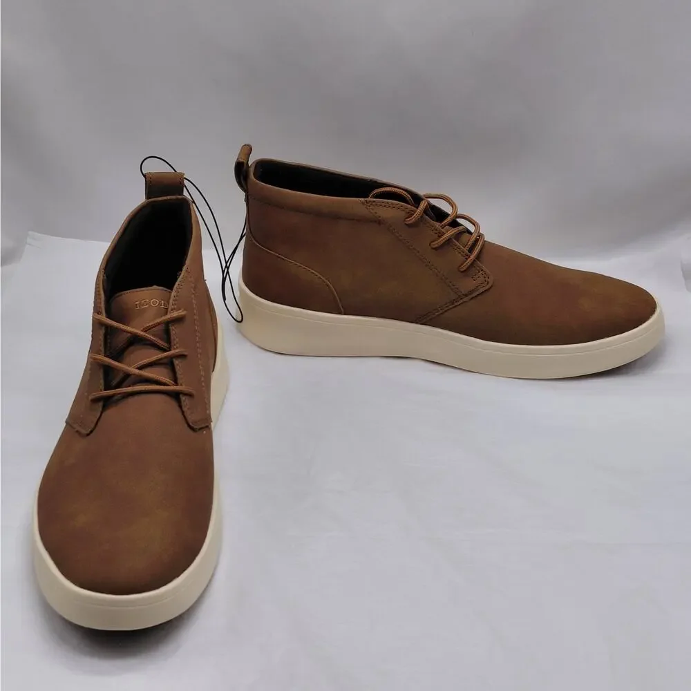 Izod Palmer Men's Chukka Boots Size 10M Brown Lace Up Casual Comfort Shoes